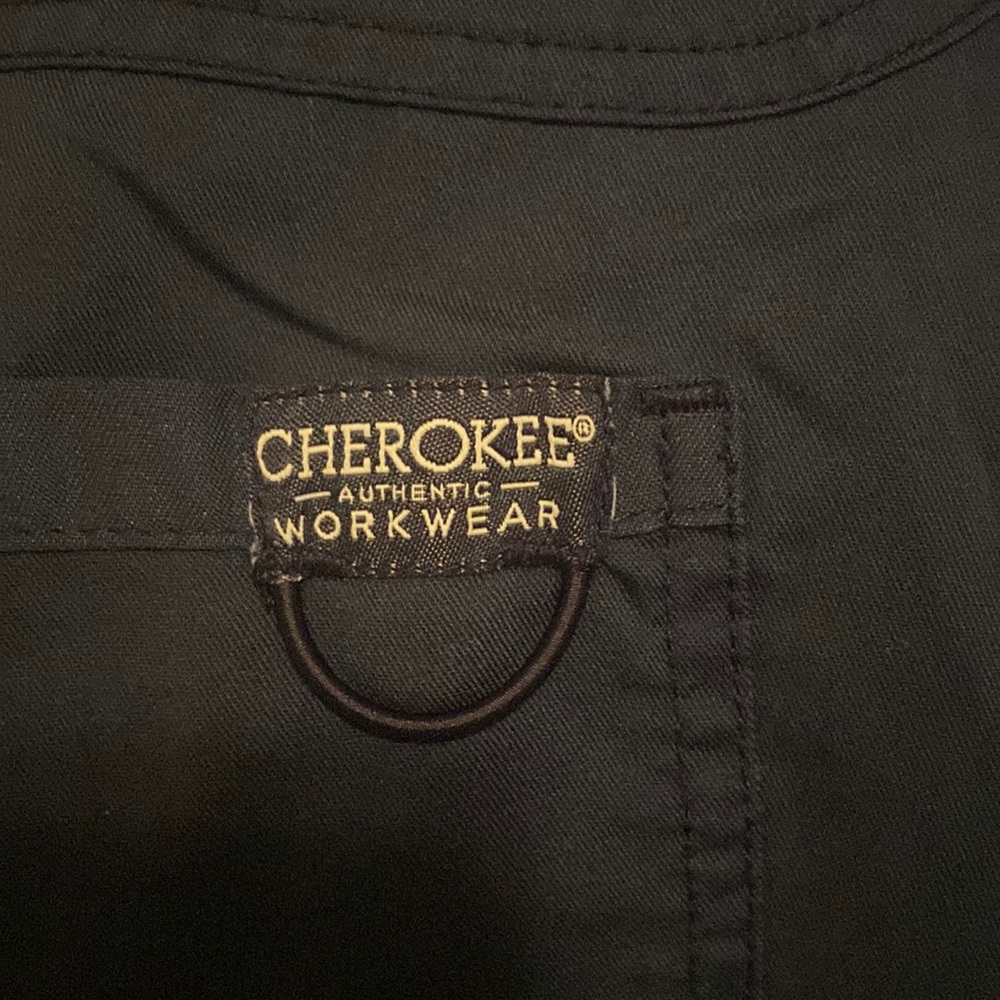 Blue scrubs. Cherokee workwear revolution. Size small petite. Like new!!!